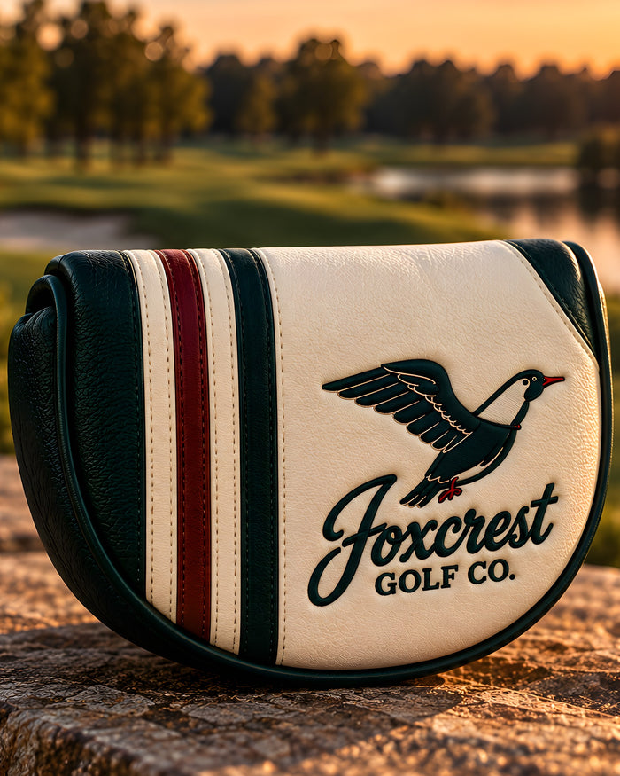 Foxcrest leather mallet putter cover