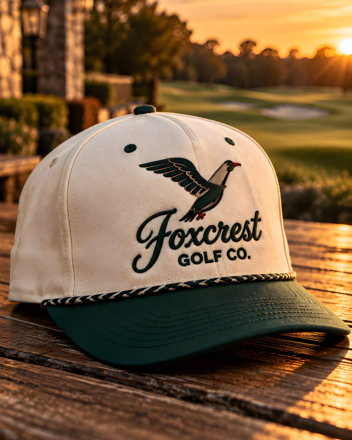 Foxcrest rope golf hat